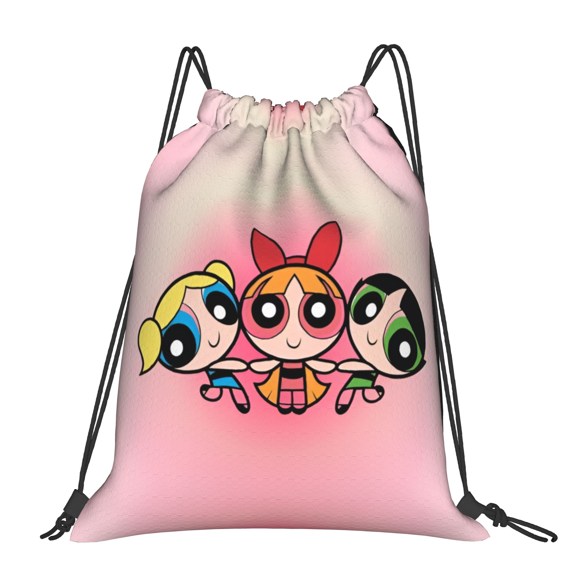 Drawstring Gym Bag - Özel Güçlü Anime Puffes İpli Sırt