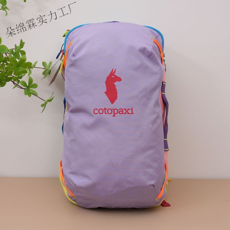 Hiking Backpack Waterproof - Su geçirmez Renk Blok Sırt Çantası