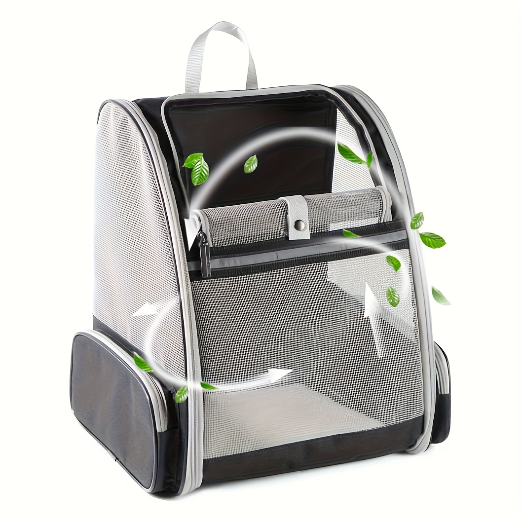 Foldable Backpack Small - Katlanabilir, havalandırmalı evcil hayvan sırt çantası,