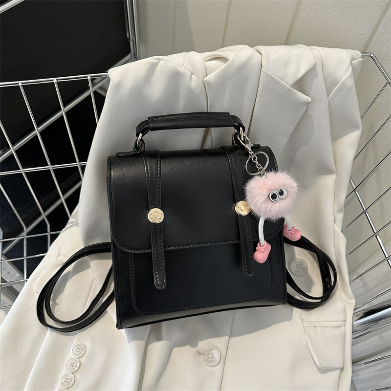 Mini Backpack Purse - Yeni moda çift askılı bayan sırt