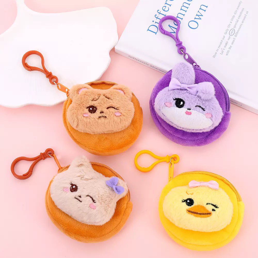 Mini Backpack Purse - Yeni Kawaii Peluş Bozuk Para Cüzdanı