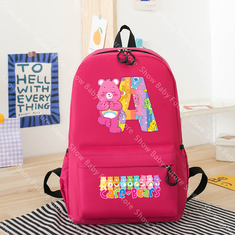 School Backpack Teen - Care Bears Anime Kız Sırt Çantası