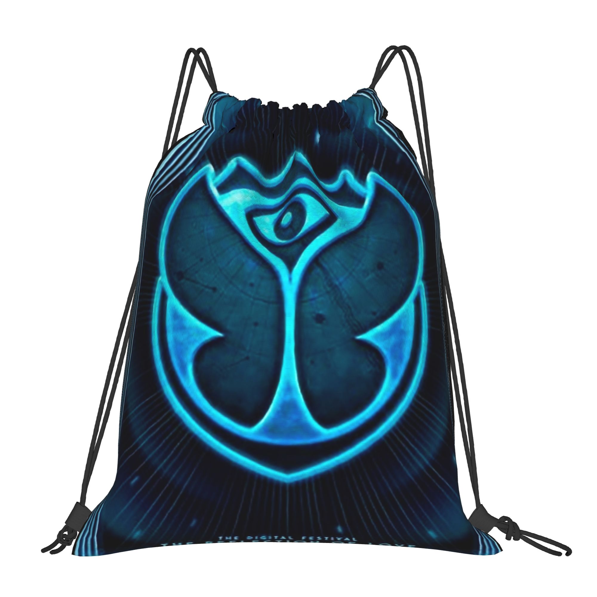 Drawstring Gym Bag - Dünyanın Yerleri Tomorrowlands İpli Sırt Çantası