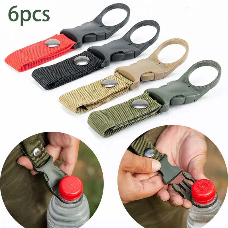 Rucksack Military Style - 6 adet Kamp Dokuma Toka Kanca