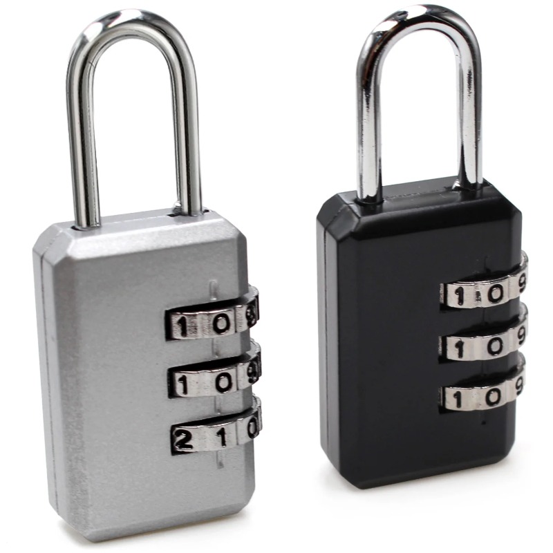 Backpack Lock Combo - Küçük şifreli kilit 3 haneli şifreli