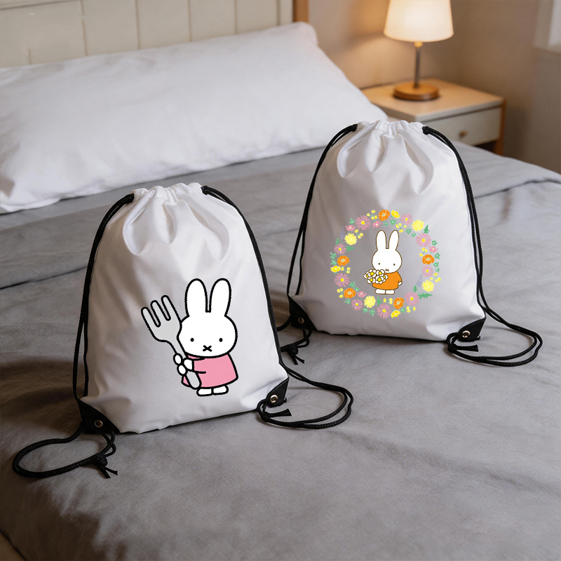 Drawstring Gym Bag - Miffys İpli Çanta Kadın Su Geçirmez
