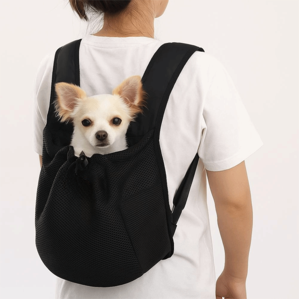 Foldable Backpack Small - Taşınabilir Nefes Alabilen Evcil Hayvan Göğüs