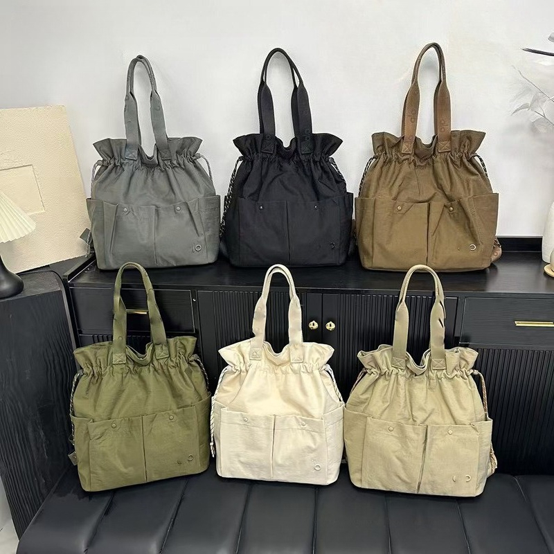 Drawstring Gym Bag - Büyük Kapasiteli İpli Kol Çantası Naylon