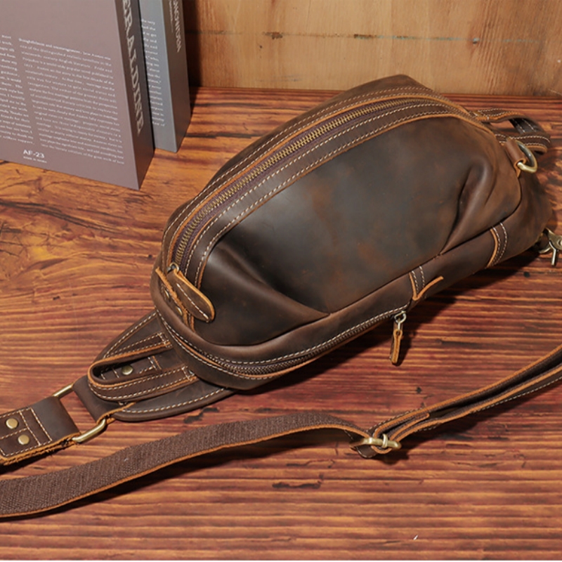 Sling Backpack Shoulder - Moda tasarım lüks erkek Sling göğüs