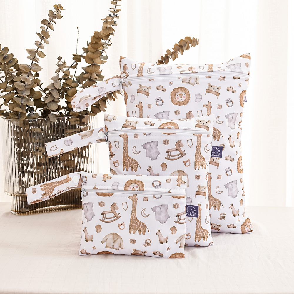 Backpack Diaper Bag - Elinfant 3PCS Seyahat Yıkama Kozmetik Çantası