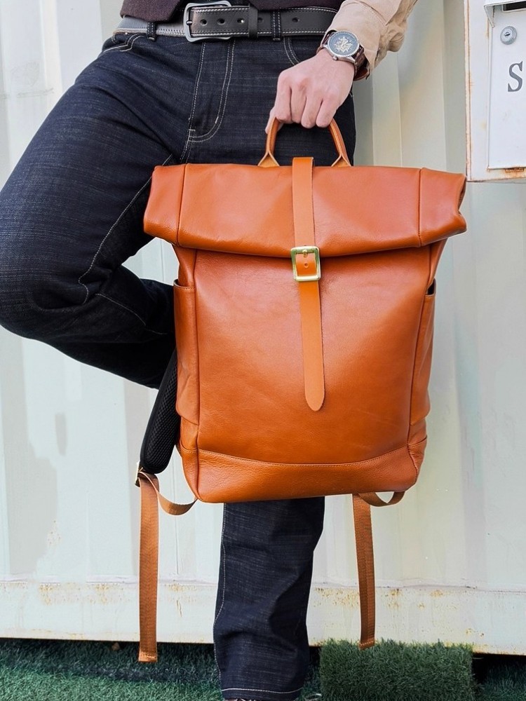 Büyük Kapasiteli Erkek Hakiki  - Leather Backpack Vintage incelemesi ve fiyatı