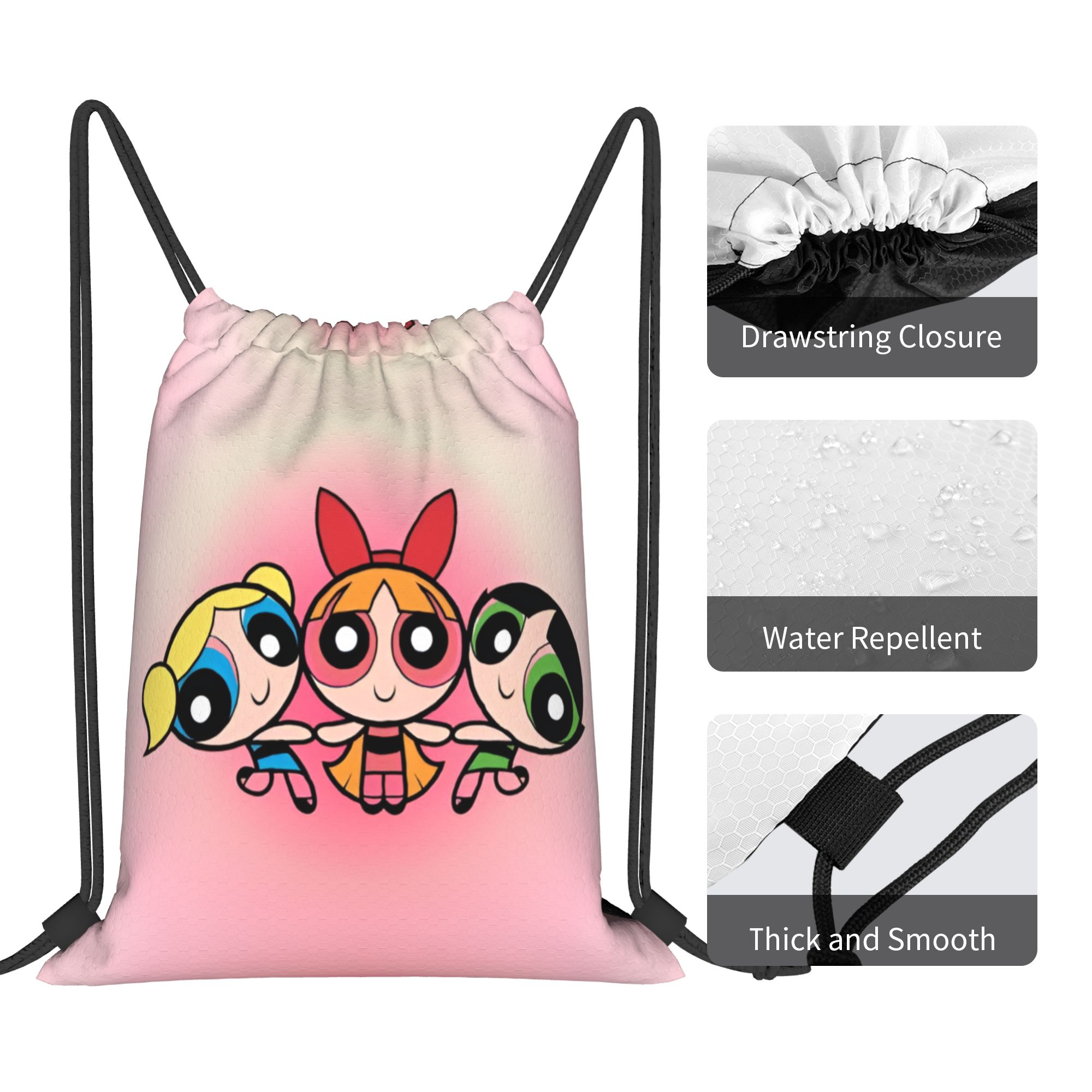 Özel Güçlü Anime Puffes İpli S - Drawstring Gym Bag incelemesi ve fiyatı