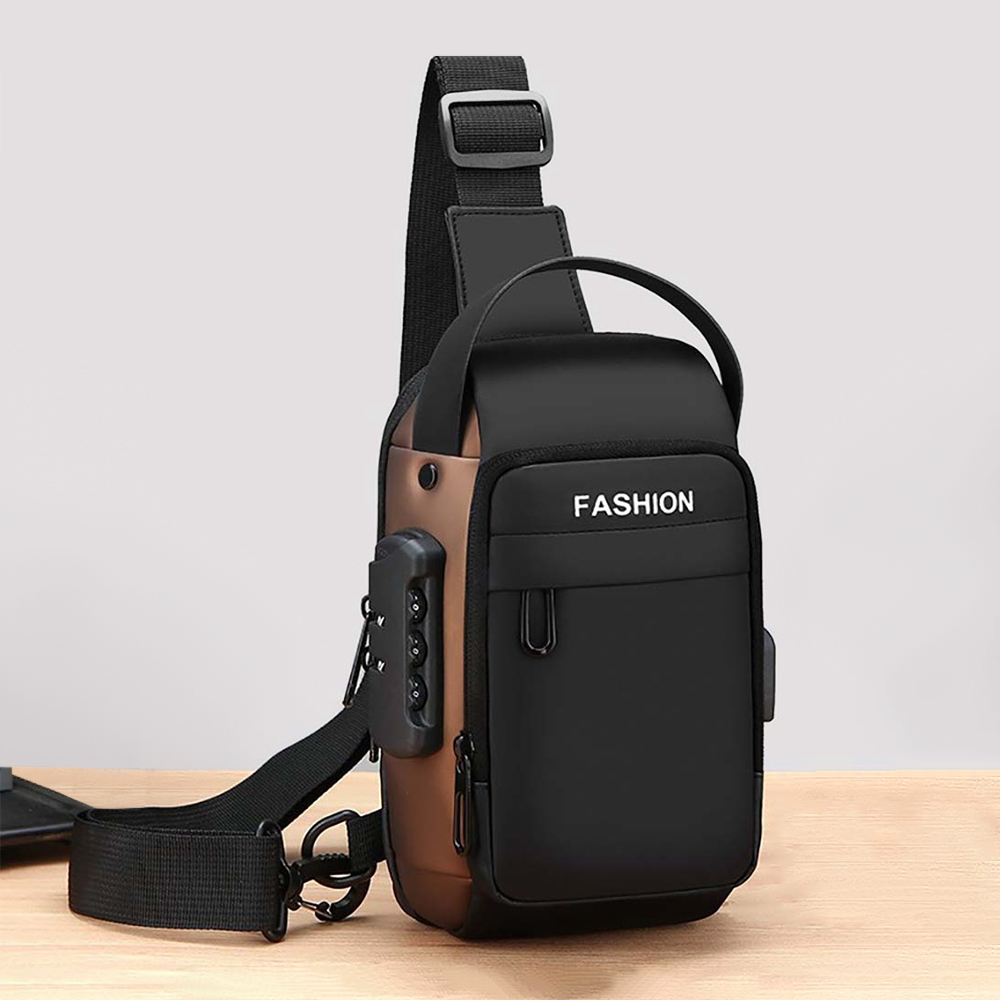 Erkekler için USB Şarj Portlu  - Sling Backpack Shoulder incelemesi ve fiyatı