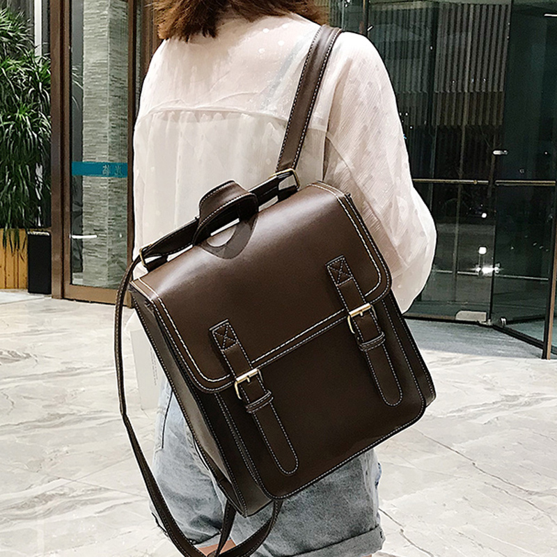Vintage sırt çantası kadın Pu  - Leather Backpack Vintage incelemesi ve fiyatı