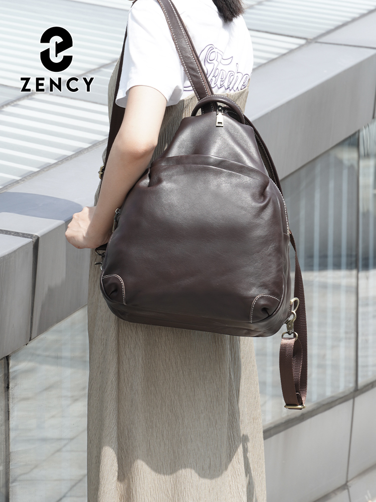 Zency Hakiki Deri kadın Tasarı - Travel Backpack Anti Theft incelemesi ve fiyatı