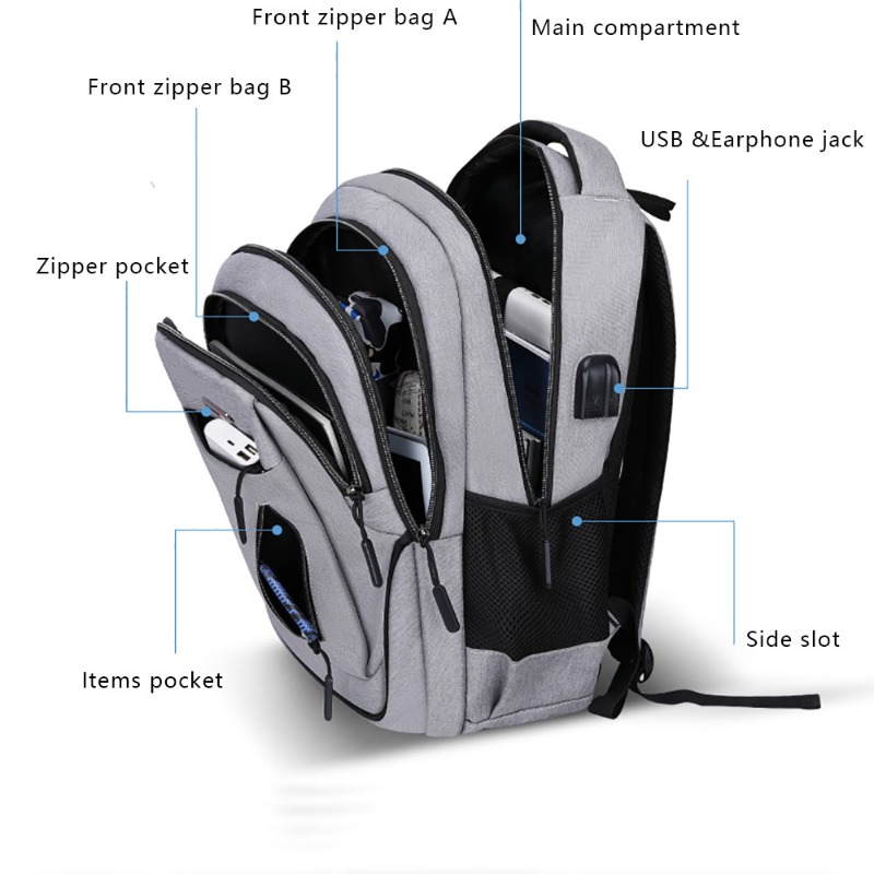 Büyük kapasiteli sırt çantası  - Laptop Backpack 15.6 incelemesi ve fiyatı