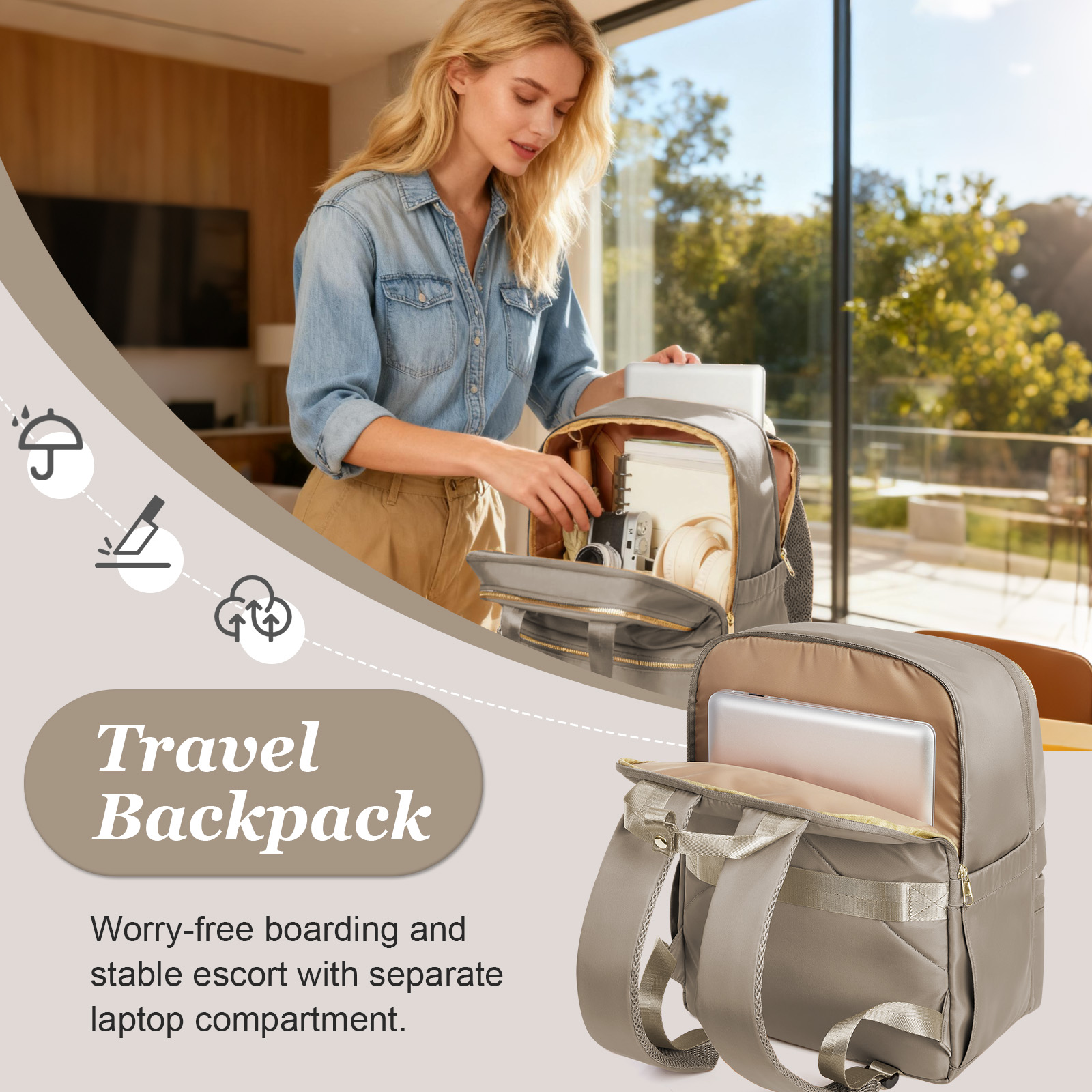 Ryanair 40x30x20 Kadınlar için - Fashion Backpack Women incelemesi ve fiyatı