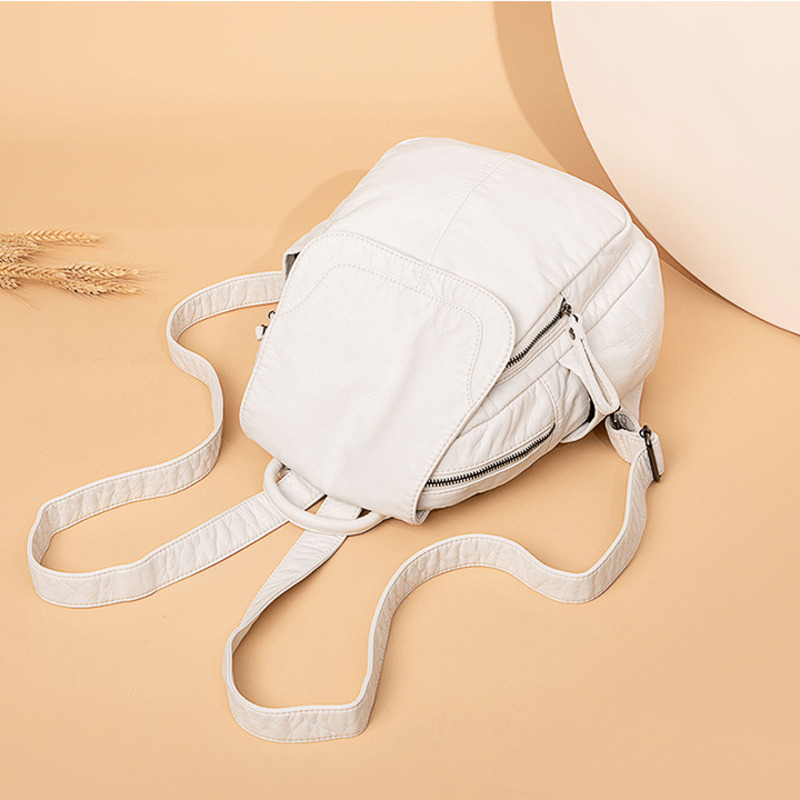 Kadın sırt çantası beyaz yıkan - Fashion Backpack Women incelemesi ve fiyatı