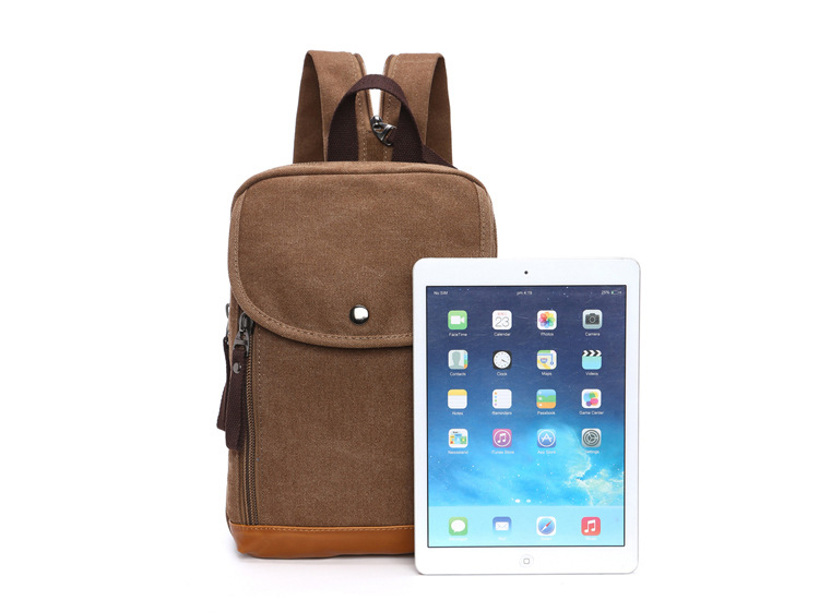 Erkek Kanvas Mini Sırt Çantası - Sling Backpack Shoulder incelemesi ve fiyatı
