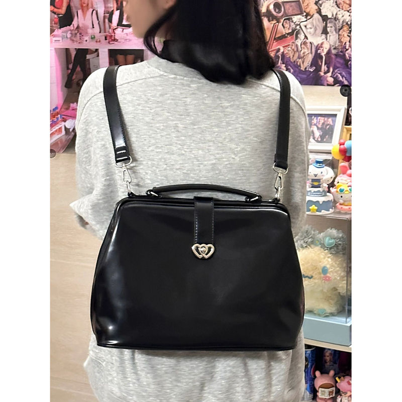 Vintage Siyah Y2k Mochila Kadı - Leather Backpack Vintage incelemesi ve fiyatı