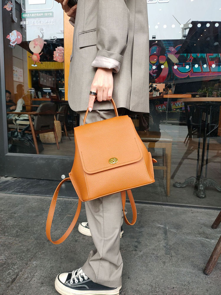 Hakiki Deri Sırt Çantası Kadın - Leather Backpack Vintage incelemesi ve fiyatı