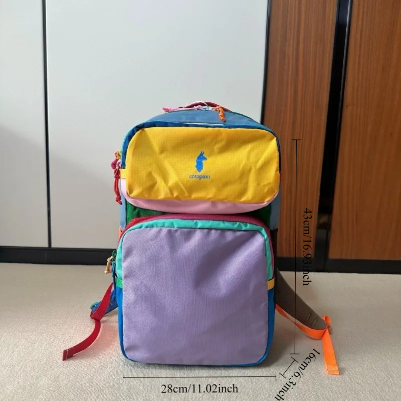Dopamin Renk Bloklu Sırt Çanta - Canvas Backpack Casual incelemesi ve fiyatı