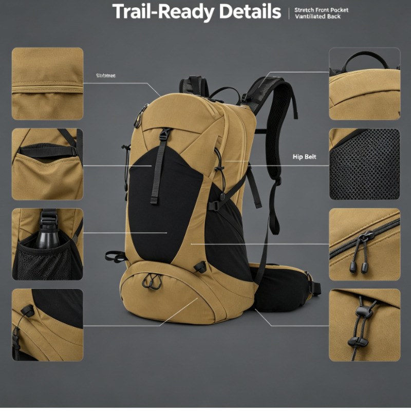Büyük Su Geçirmez, Yırtılmaya  - Hiking Backpack Waterproof incelemesi ve fiyatı